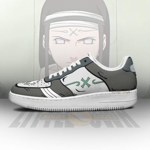 Neji Hyuga Uniform Anime Air Force 1 Sneaker, Custom Naruto Anime Shoes