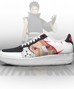 Obito Uchiha Anime Air Force 1 Sneaker, Custom Weapon Naruto Anime Shoes