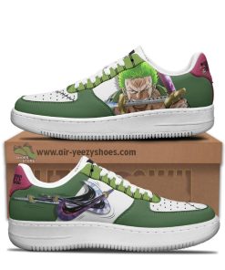 Roronoa Zoro Anime Air Force 1 Sneaker, Custom 1Piece Anime Shoes