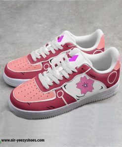 Sakura Haruno Uniform Anime Air Force 1 Sneaker, Custom Naruto Anime Shoes