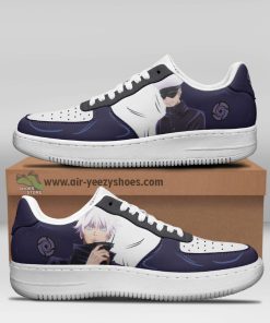 Satoru Gojo Anime Air Force 1 Sneaker, Custom Jujutsu Kaisen Anime Shoes