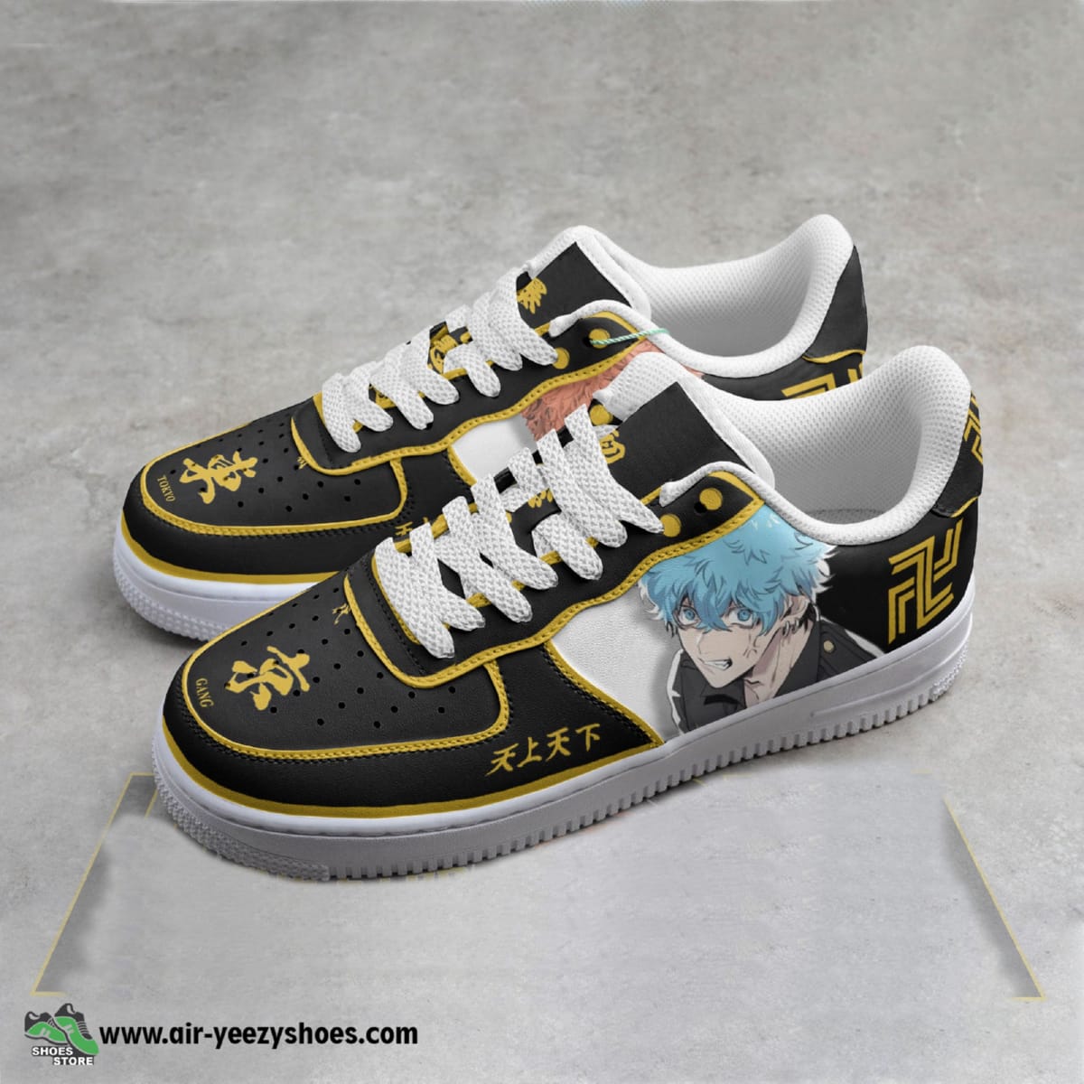 Souta x Nahoya Anime Air Force 1 Sneaker, Custom Tokyo Revengers Anime Shoes