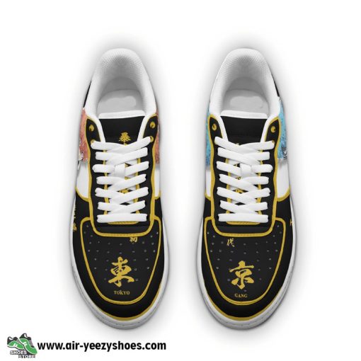 Souta x Nahoya Anime Air Force 1 Sneaker, Custom Tokyo Revengers Anime Shoes