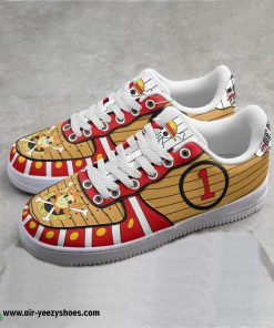Thousand Sunny Anime Air Force 1 Sneaker, Custom One Piece Anime Shoes