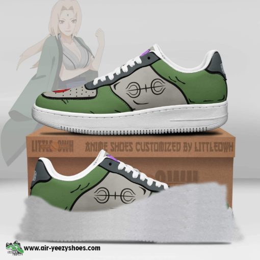Tsunade Uniform Anime Air Force 1 Sneaker, Custom Naruto Anime Shoes