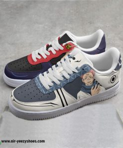 Yuji x Sukuna Anime Air Force 1 Sneaker, Custom Jujutsu Kaisen Anime Shoes