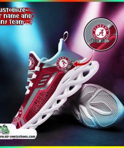 Alabama Crimson Tide NCAA 3D Printed Sport Unisex Shoes, Crimson Tide Gear