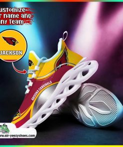 Arizona Cardinals NFL Sports Clunky Sneakers, Custom Sport Shoes For Fans, Arizona Cardinals Footwear