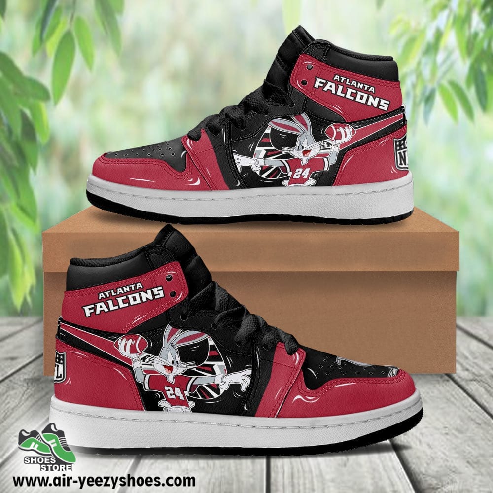 Atlanta Falcons Bugs Bunny Air Sneakers, Atlanta Falcons Team Gifts