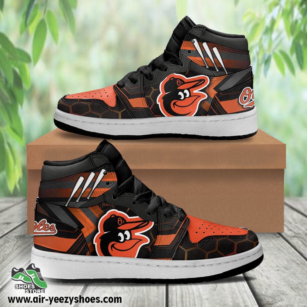 Baltimore Orioles Air Sneakers, Baltimore Orioles Unique Gifts