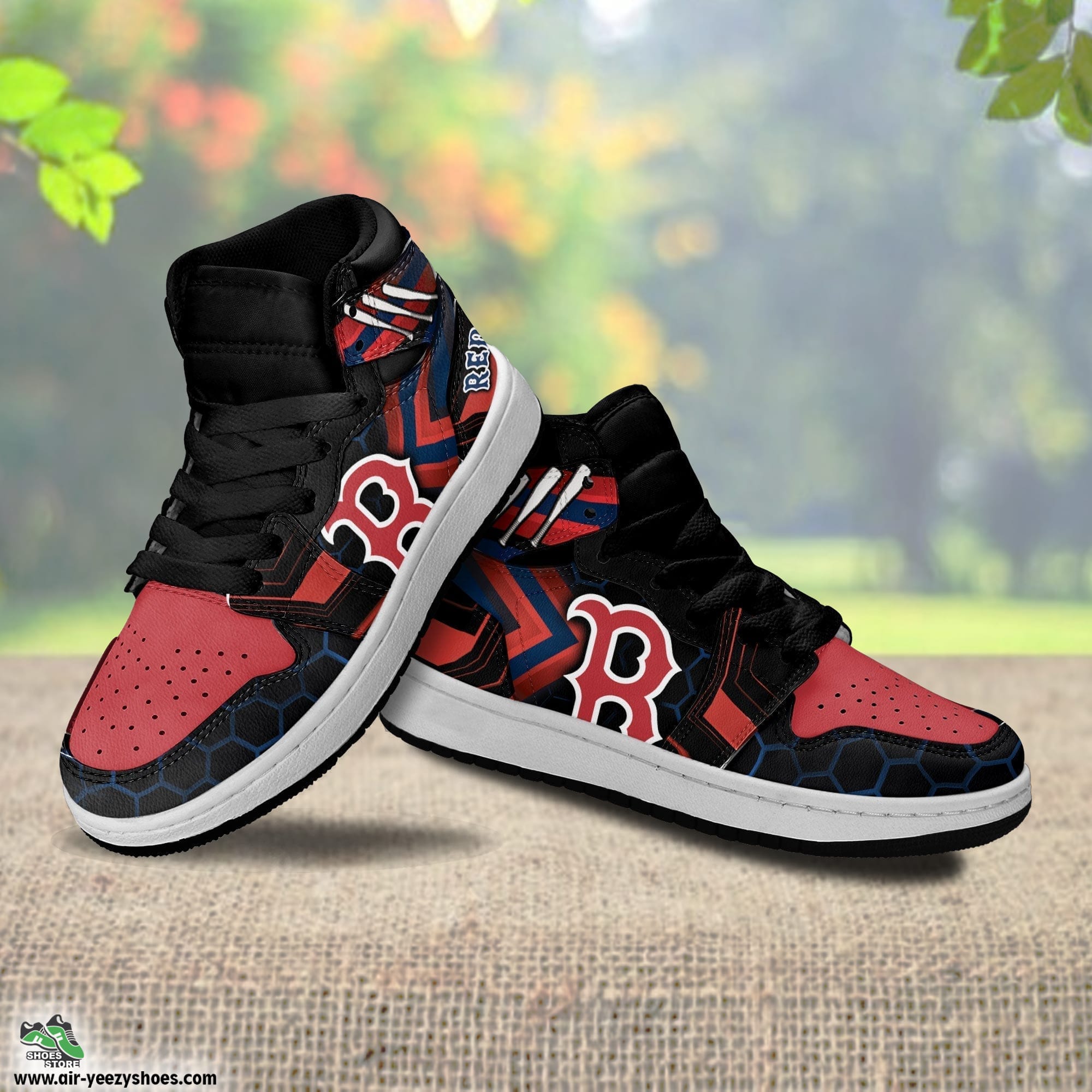 Boston Red Sox Air Sneakers, Red Sox Footwear