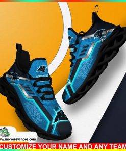 Carolina Panthers NFL 3D Printed Sport Unisex Shoes, Panthers Gear