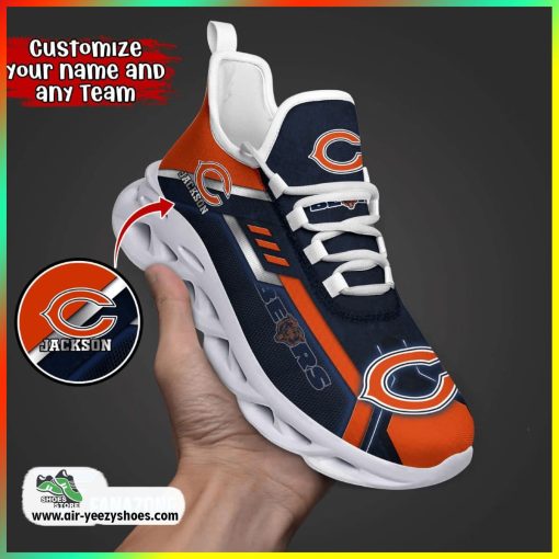 Chicago Bears NFL 3D Printed Sport Unisex Shoes, Chicago Bears Fan Gears
