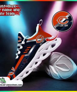 Chicago Bears NFL 3D Printed Sport Unisex Shoes, Chicago Bears Fan Gears