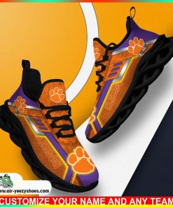 Clemson Tigers NCAA 3D Printed Sport Unisex Shoes, Clemson Footwear