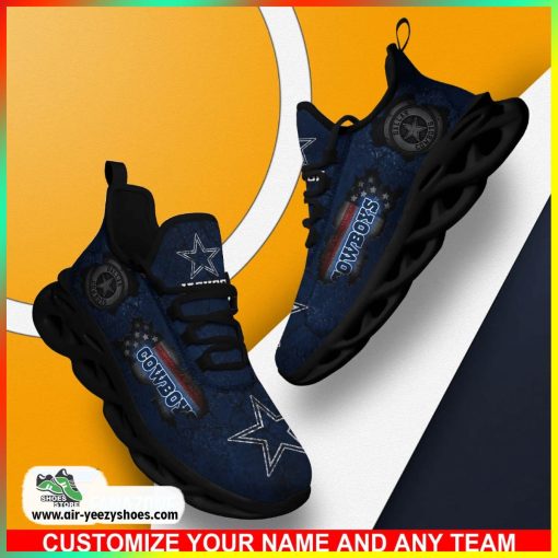 Dallas Cowboys NFL Sport Shoes For Fans, Custom Casual Sneaker, Cowboys Football Gifts for Fans