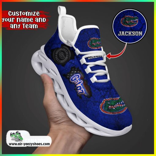 Florida Gators NCAA Sport Shoes For Fans, Custom Casual Sneaker, Gators Merch