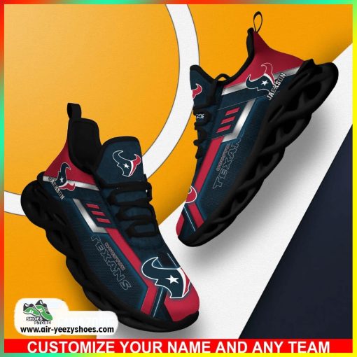 Houston Texans NFL 3D Printed Sport Unisex Shoes, Houston Texans Gifts for Fans