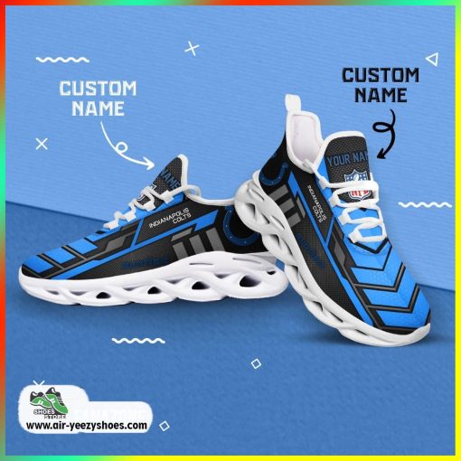Indianapolis Colts NFL Custom Sport Shoes For Fans, Colts Gifts for Fans