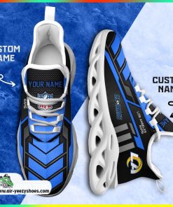 Los Angeles Rams NFL Custom Sport Shoes For Fans, Rams Shoes
