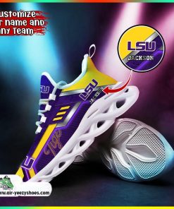 LSU TIGERS NCAA 3D Printed Sport Unisex Shoes, LSU Gifts for Fans