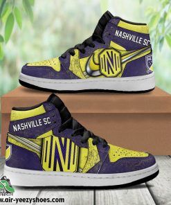 Nashville SC Jordan 1 High Sneaker Boot