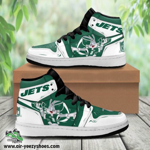 New York Jets Bugs BunNew York Air Sneakers, Jets Footwear