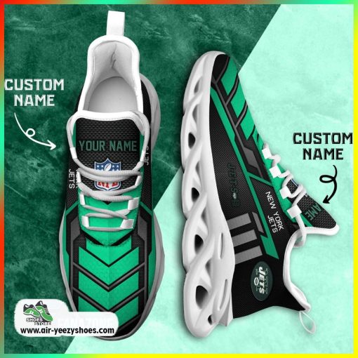 New York Jets NFL Custom Sport Shoes For Fans, Jets Unique Gifts