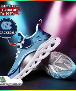 North Carolina Tar Heels NCAA Custom Sport Shoes For Fans, Tar Heels Unique Gifts