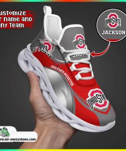 Ohio State Buckeyes NCAA Custom Sport Shoes For Fans, Ohio State Buckeyes Merch