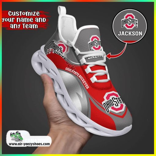 Ohio State Buckeyes NCAA Custom Sport Shoes For Fans, Ohio State Buckeyes Merch