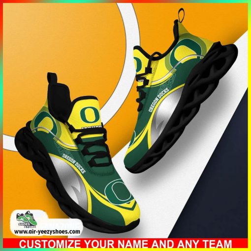 Oregon Ducks NCAA Custom Sport Shoes For Fans, Oregon Ducks Unique Gifts