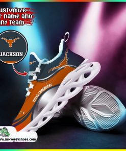 Texas Longhorns NCAA Custom Sport Shoes For Fans, Longhorns Fan Gears