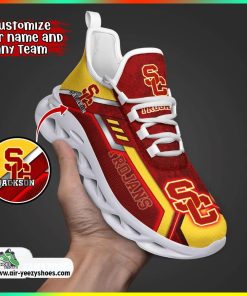 USC Trojans NCAA 3D Printed Sport Unisex Shoes, USC Trojans Unique Gifts