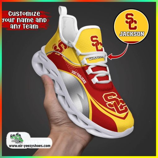 USC Trojans NCAA Custom Sport Shoes For Fans, USC Trojans Footwear