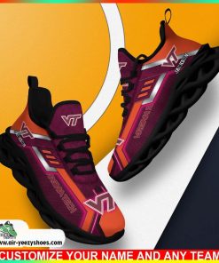 Virginia Tech Hokies NCAA 3D Printed Sport Unisex Shoes, Virginia Tech Hokies Footwear