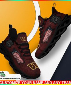 Washington Commanders NFL Sport Shoes For Fans, Custom Casual Sneaker, Commanders Unique Gifts